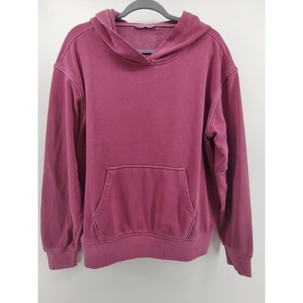 Zenana Womens Mauve Pink Fleece Pullover Hoodie Sweatshirt BTW-4588 Large NWT